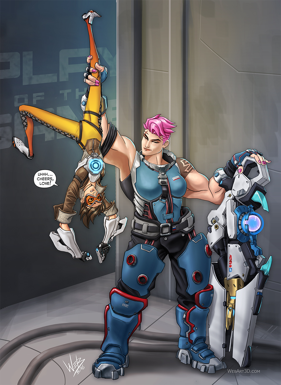 Movie niiiight! - Jeg har hørt fra de seje at det ikke er for de feje! - Page 20 Zarya_tracer_by_webart3d-da3mvgq