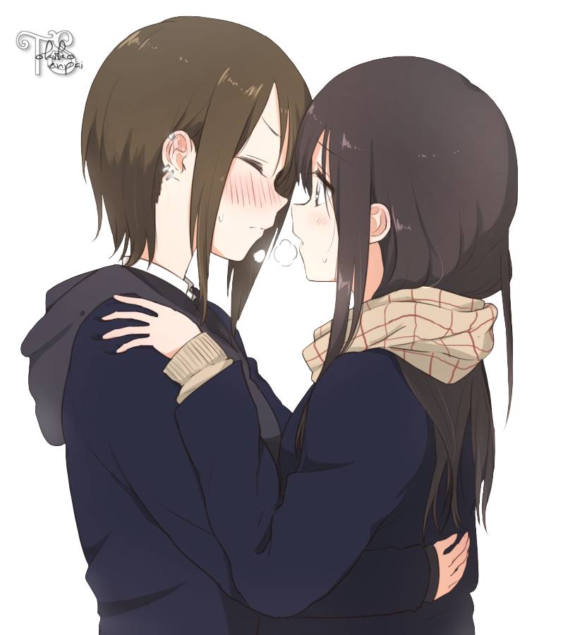 Renders Yaoi (22) et Yuri (14). Shoujo_ai___render_by_tokikosenpai-d8fvz77