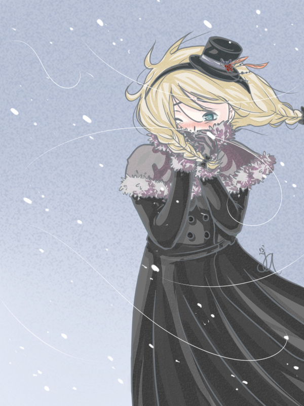  \_(ツ)_/ Snow_day_elise2_by_chiapple-d6tnr25