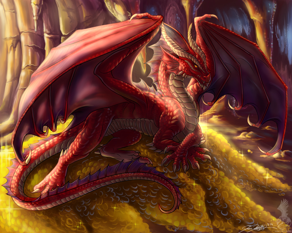 Draco the eternal flame (revised) Red_dragon_by_yamigriffin-d7tjm55