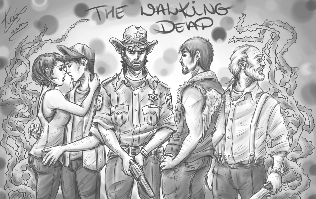 TWD Fan Arts - Page 3 The_walking_dead_by_sarumanka-d5vlwsc