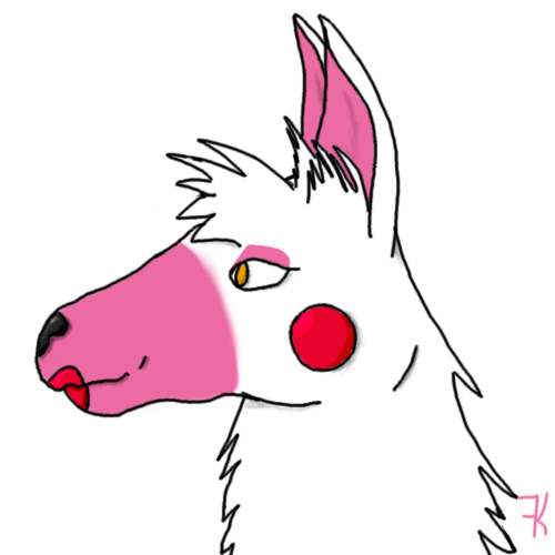 My -inset criticism here- Artwork! (Areo's) Mangle_by_kfalash-d96w4ej