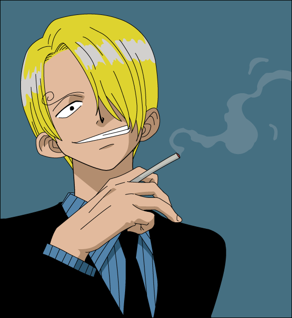 Les personnages qui se ressemblent physiquement? - Page 2 One_piece___sanji_by_caromadden