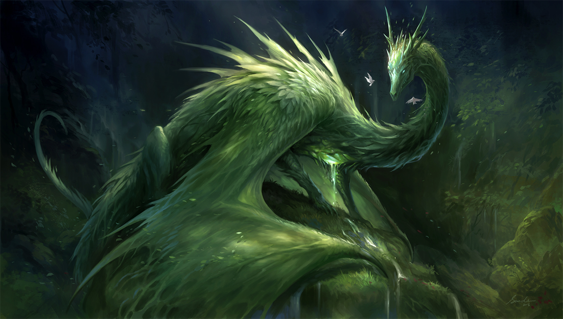Greetings i'm new Green_crystal_dragon_by_sandara-da2eheg