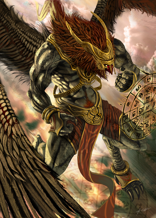 Conclave Avalon/Devas ( Templo de kali:Nehllon Di Avalonis) King_of_garuda_by_jessada_nuy