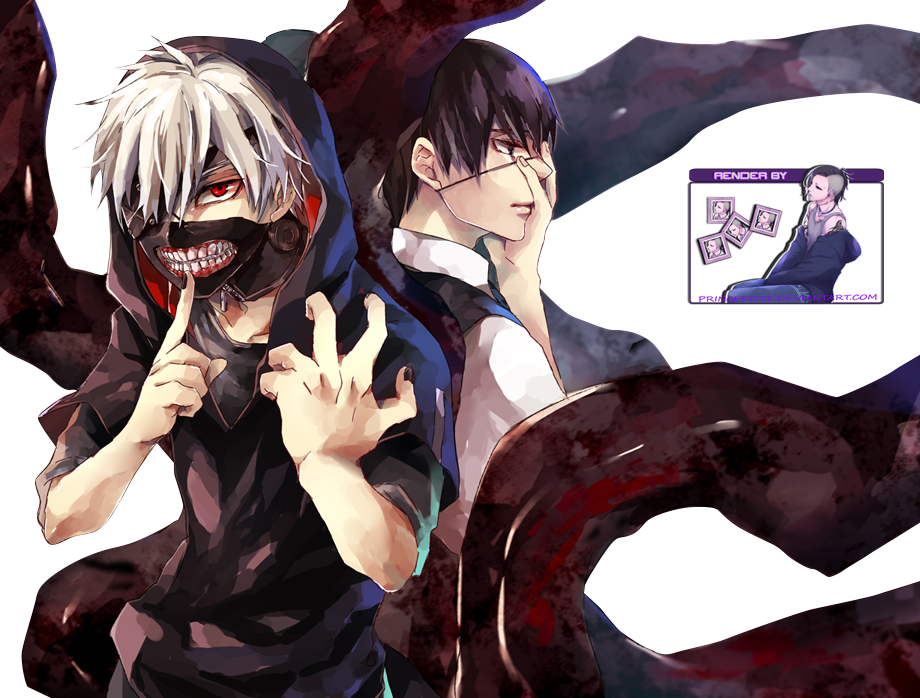 [74]  Tokyo Ghoul || Renders  Kaneki_ken__tokyo_ghoul_render__by_princedork-d7wfjt3