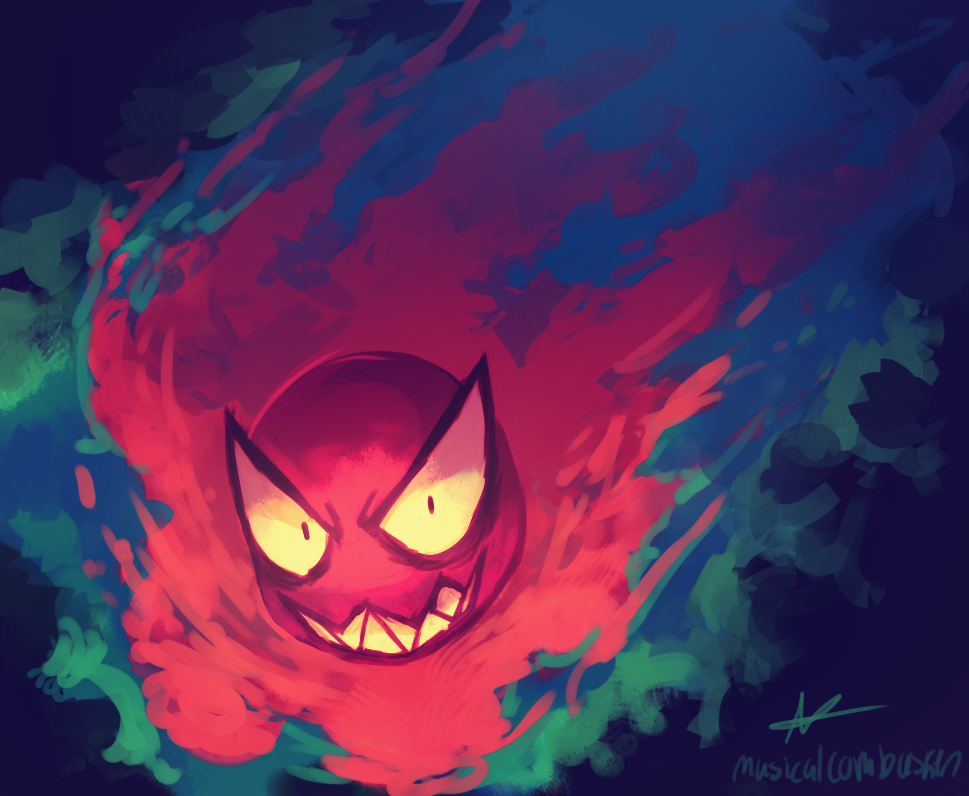 Pokémon of the Week: Gastly Gastly_by_musicalcombusken-d7x1l8f