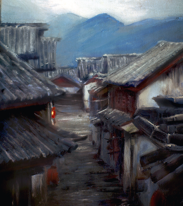 Działania i wydarzenia Alley_chinese_village_by_leventep-d2zk2df