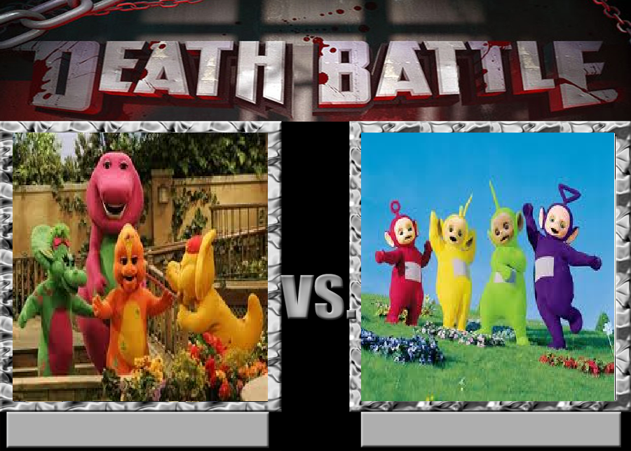 --> [SPAM GAME] -  Everyone vs Everyone <-- - Page 8 Deathbattle51__barney_and_friends_vs_teletubbies_by_morgrag-d5k8qu2