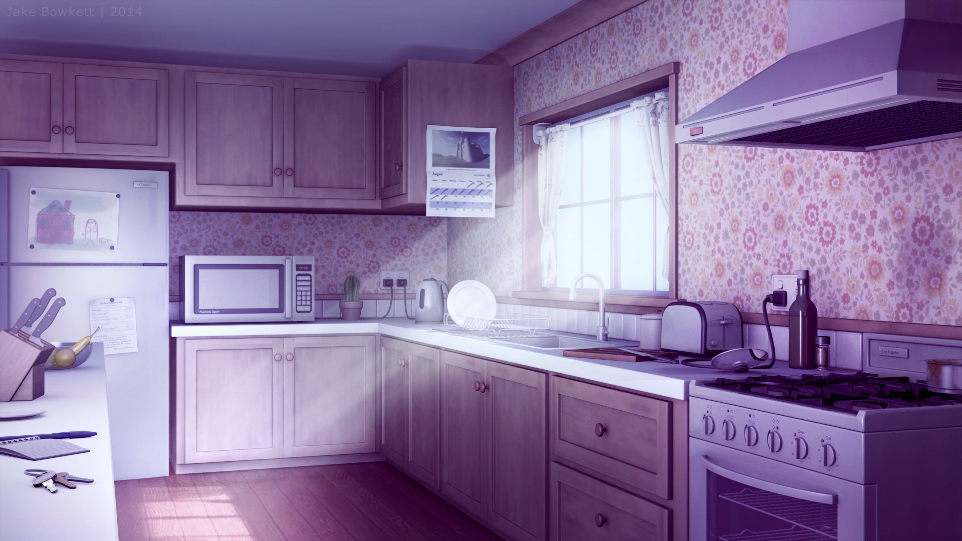 [Residence] - Uchiha Kagome Kitchen_by_jakebowkett-d7v2096