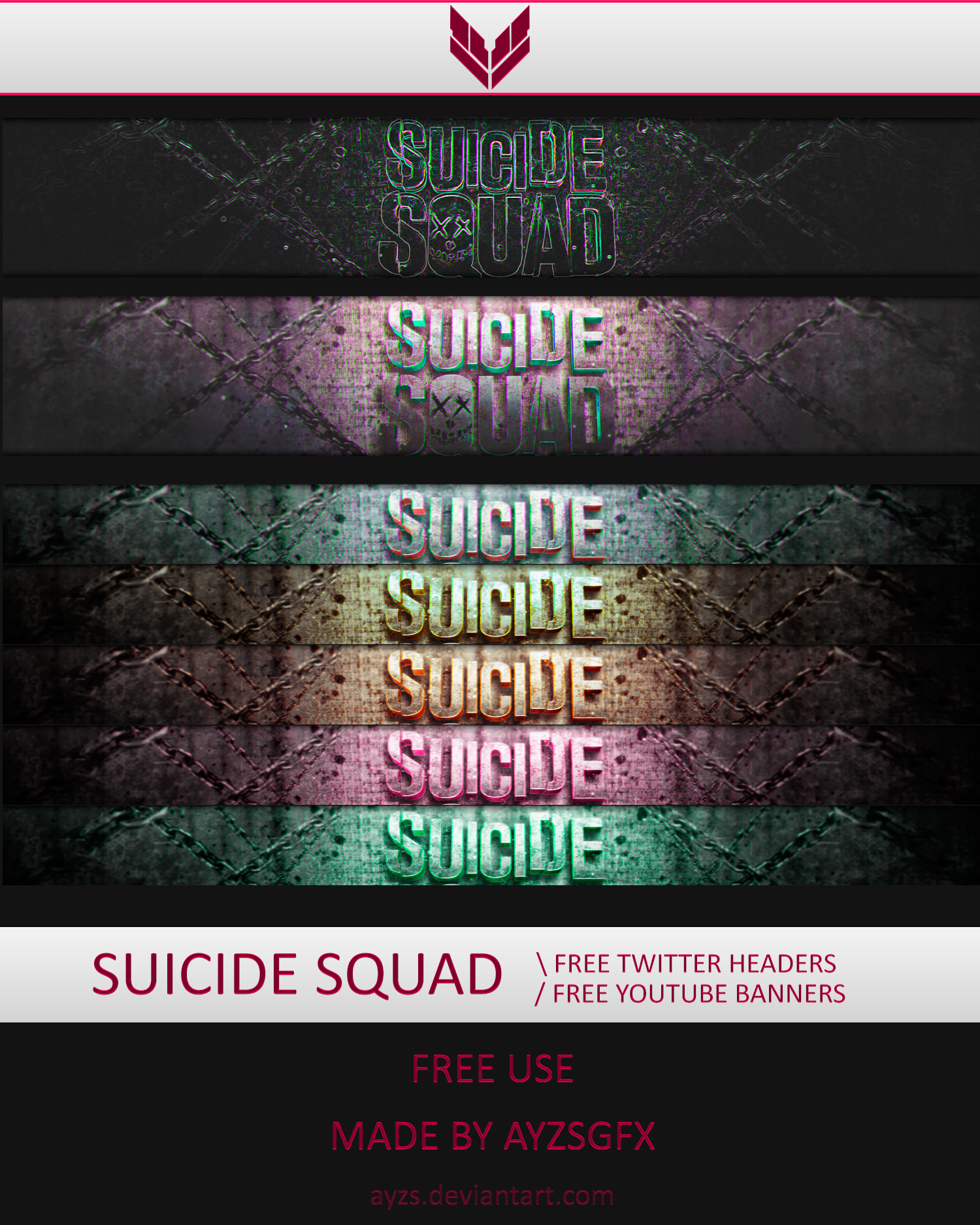 Suicide Squad [Banners & Headers] Preview_by_ayzs-dadgyjt