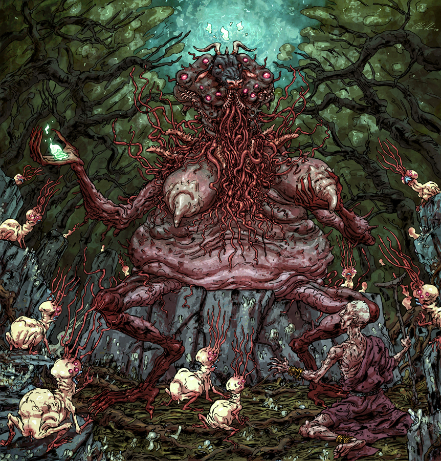 Vida e Morte [MvP X] - Leonardo - Página 4 Unclean_ritual_by_korintic