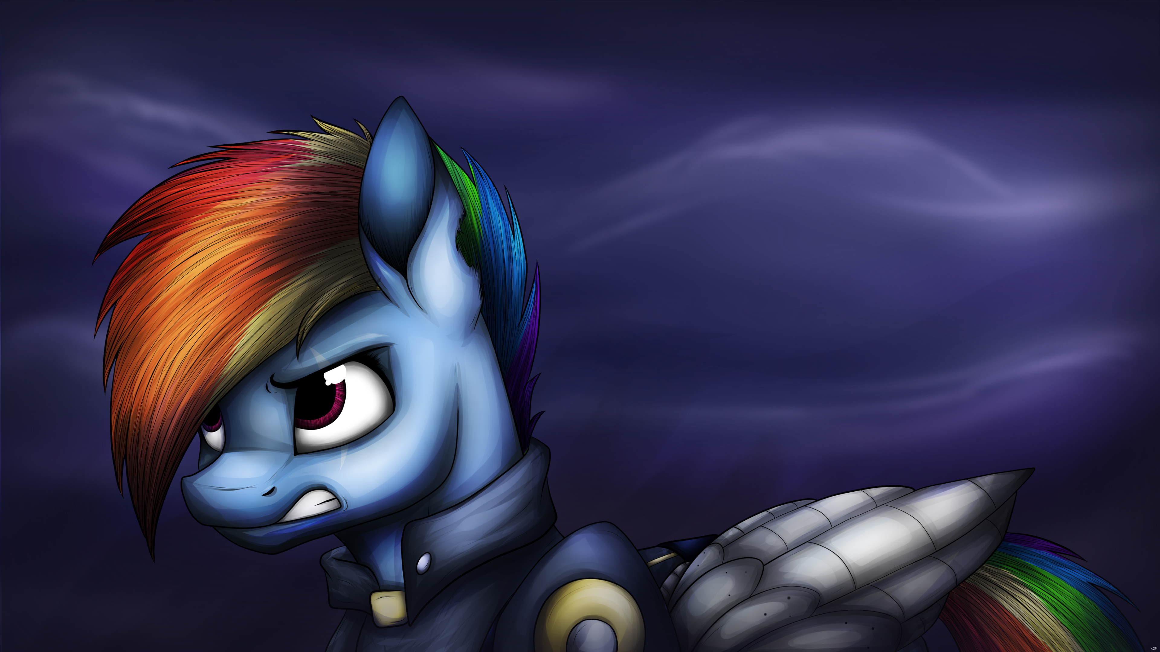 Pony art of the non diabetic variety.  - Page 21 Rdsoldier_by_lupiarts-d9idr2j