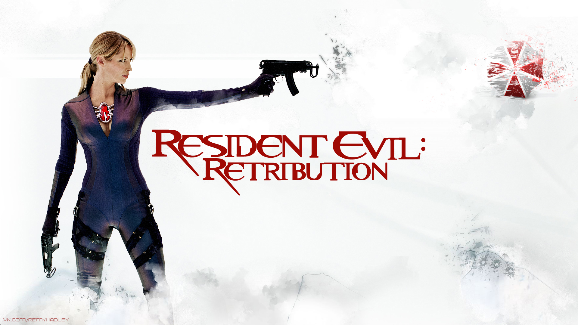 Jill Valentine (Estilo Resident Evil Retribution) y más! Re_retribution_jill_wallpaper_by_juliamoskvina-d5bianp