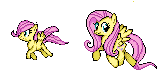 الرجاء الدخول .. ~ Fluttershy___young_and_present_sprite_by_blaze33193-d5d6w2j