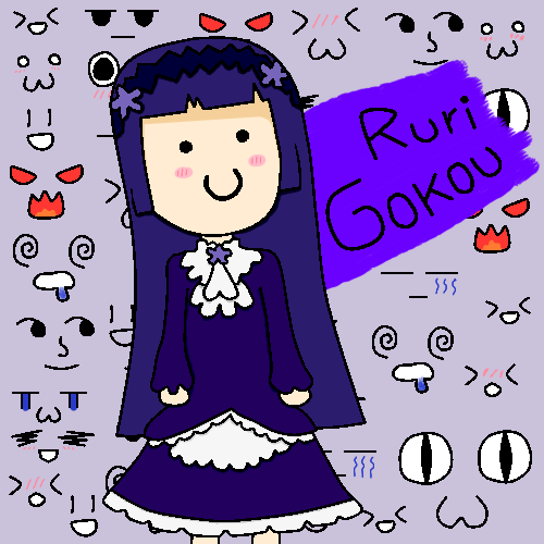 クロネコ プロファイル xD Ruri_gokou__kuroneko__by_kuronekotaimu-daeqrx3