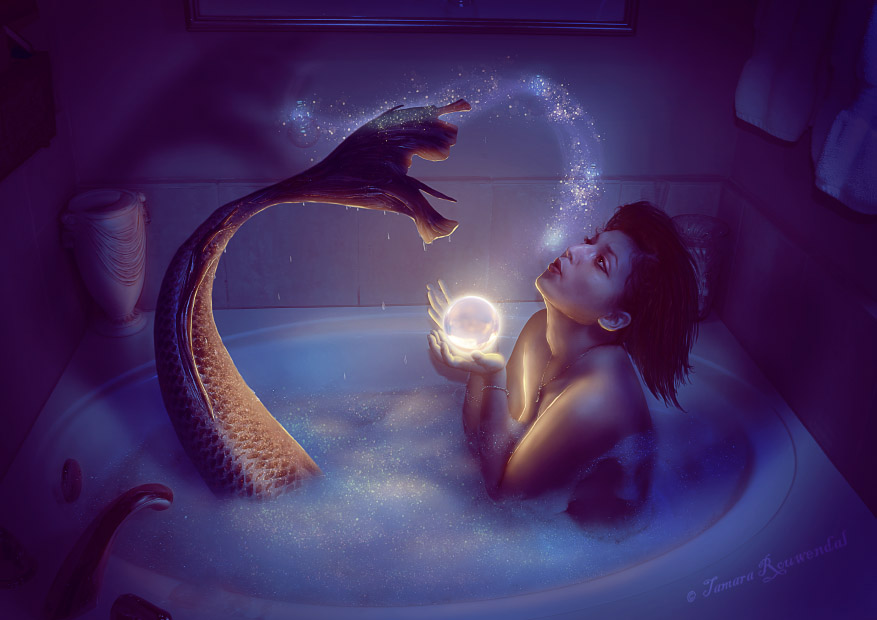 ******  SIRENAS  ****** - Página 5 Bath_by_tamarar-d6uv27m