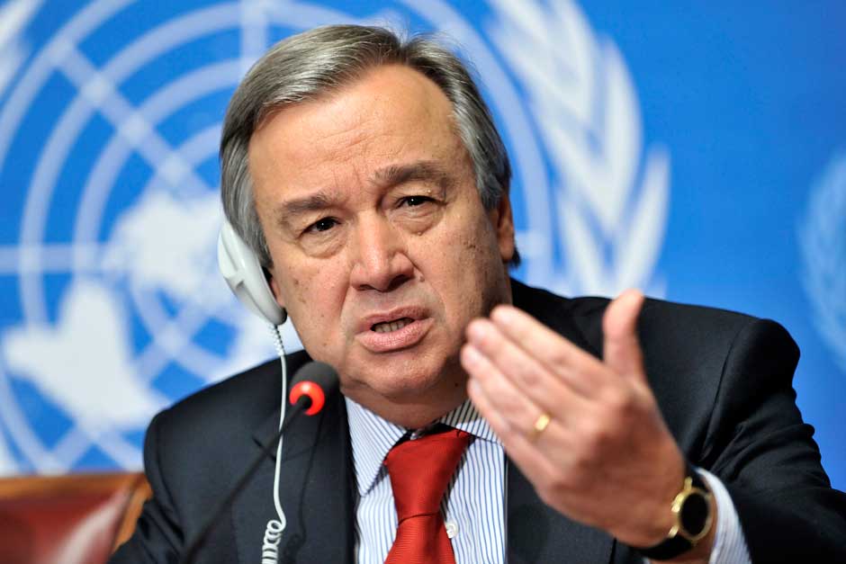 ONU ( le Vatican, et autres ... ) Antonio-Guterres