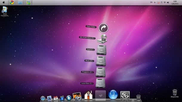 MAC Theme For Windows 7 OS  Mac-Theme-Windows-7