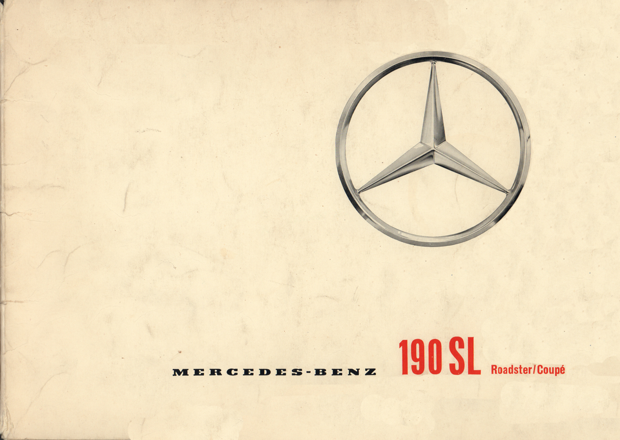 (W121): Catálogo 190SL 1962 - inglês  001