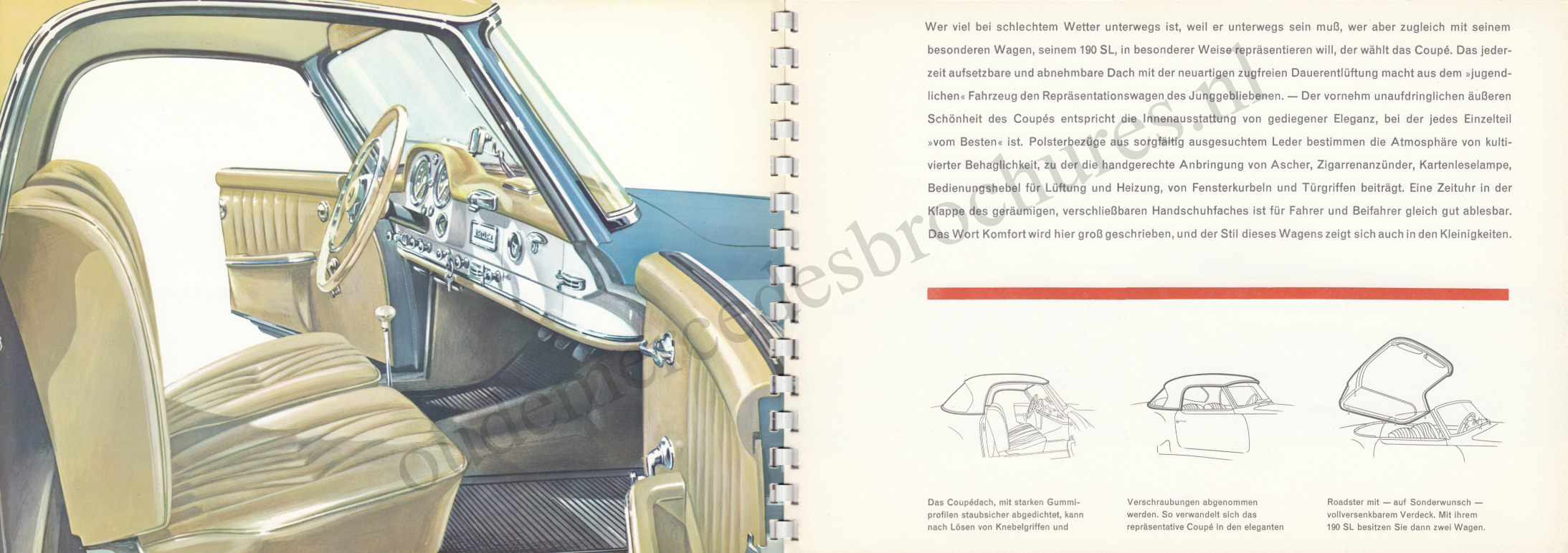 (W121): Catálogo 190SL 1959 - alemão 009