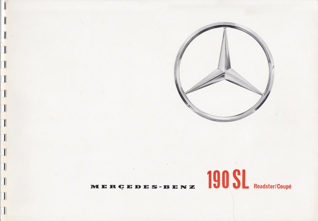 (W121): Catálogo 190SL 1959 - inglês  R001