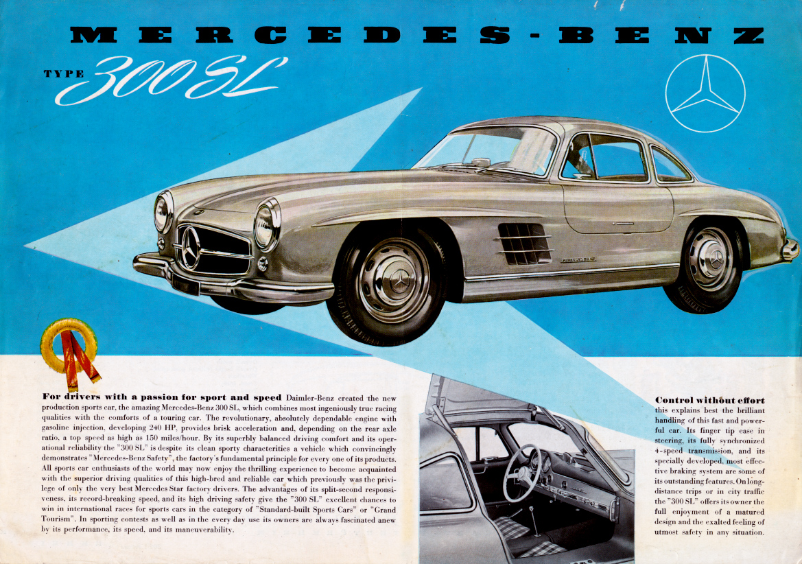 (BROCHURA): 300SL - 1955 0955_01engels