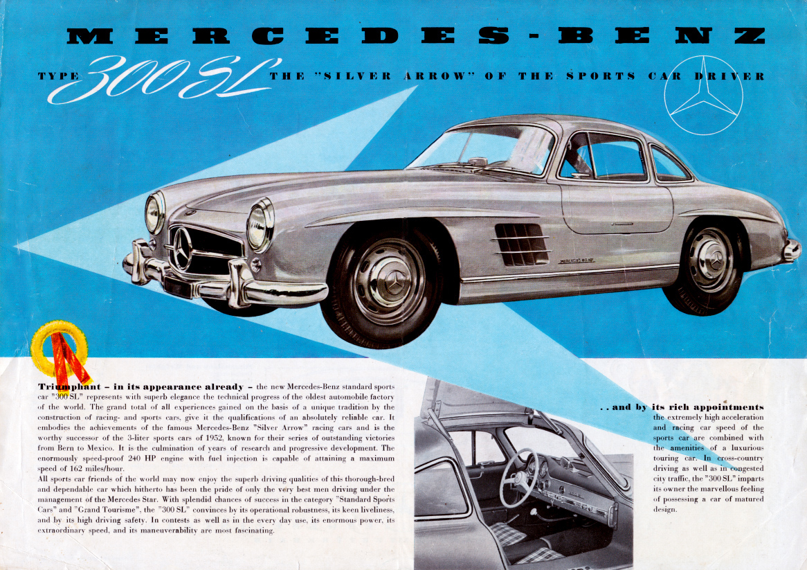 (BROCHURA): 300SL - 1954 1054_01engels