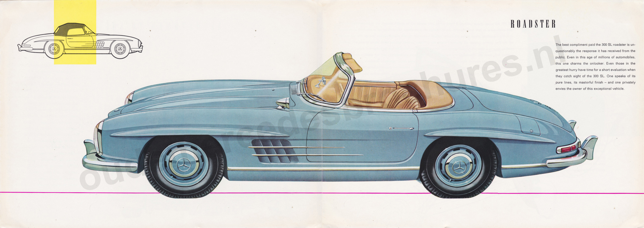 (CATÁLOGO): 300SL Roadster - 1962 0003