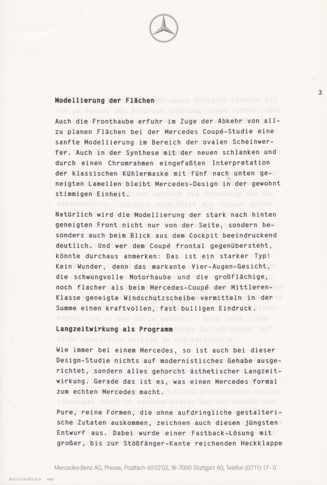 (C208): Brochura - estudos do conceito 1993 - alemão 004