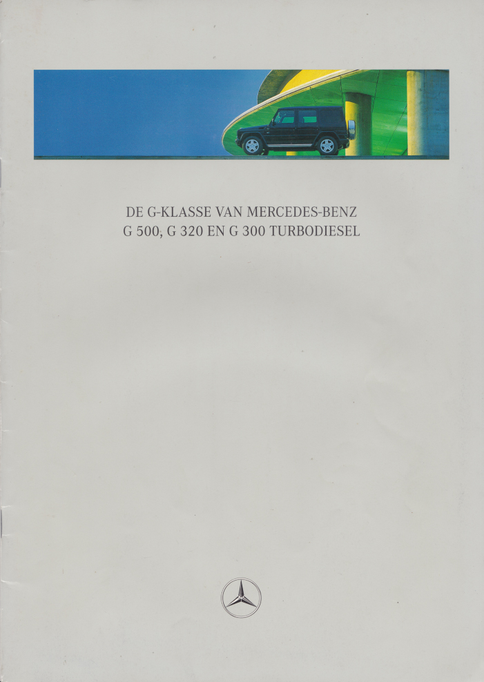 (W463): Catálogo 1998 - G500, G320 EN e G300 Turbodiesel - neerlandês 001