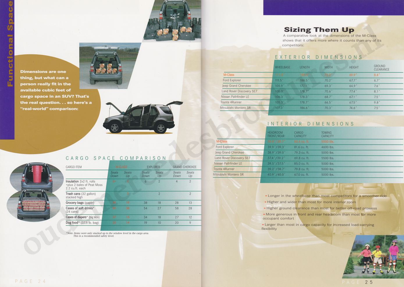 (W163): Publicação oficial "Advantages" 1997 039