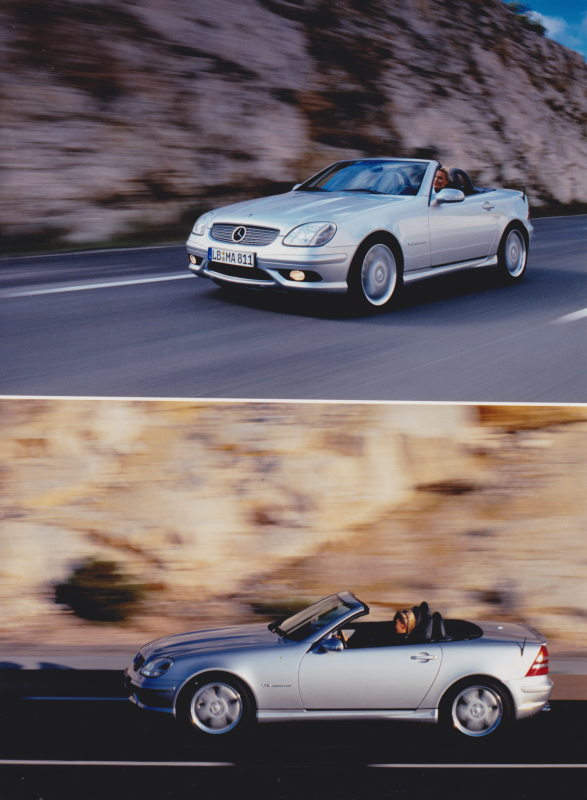 SLK32 AMG - #R170 Informação para Imprensa 2001 - alemão 046