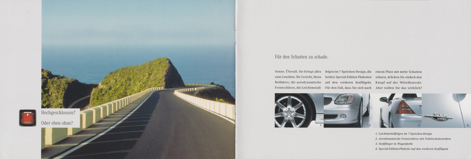 (R170): Catálogo Special Edition 2003 - alemão 005