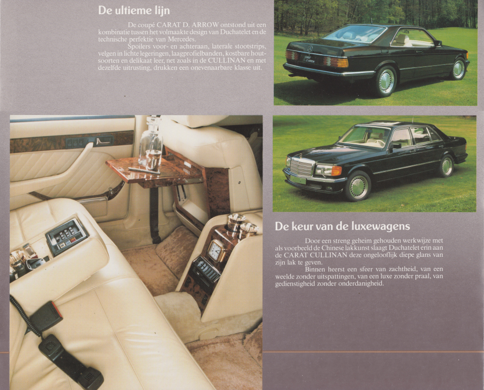 (Carat Duchatalet): Catálogo Mercedes-Benz 1985 - neerlandês 016