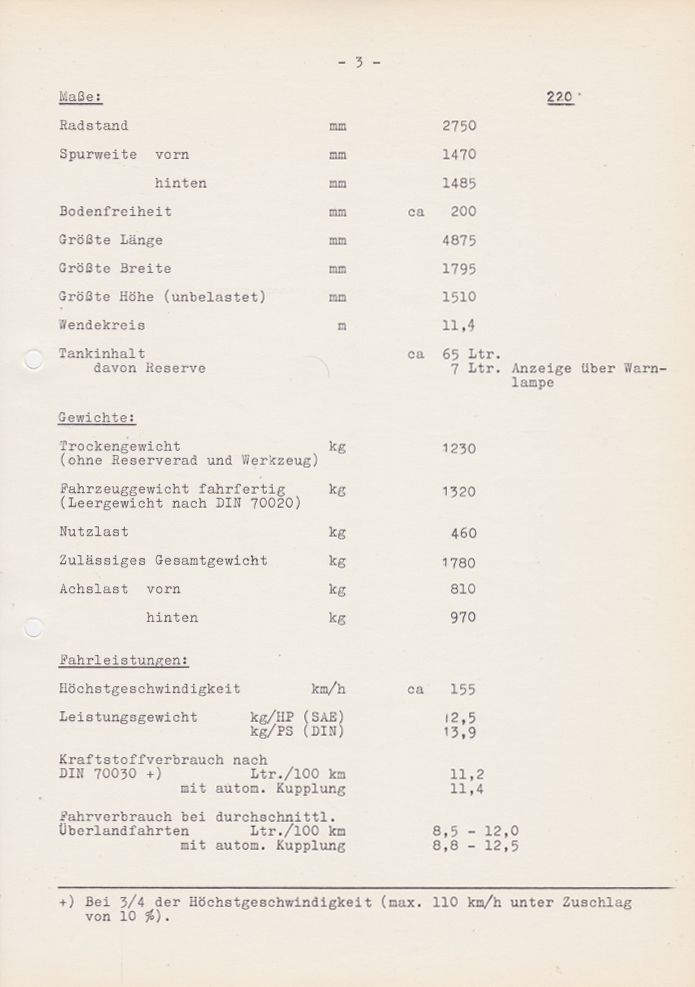 Press Release W111 - 220/220S/220SE - 1959 013