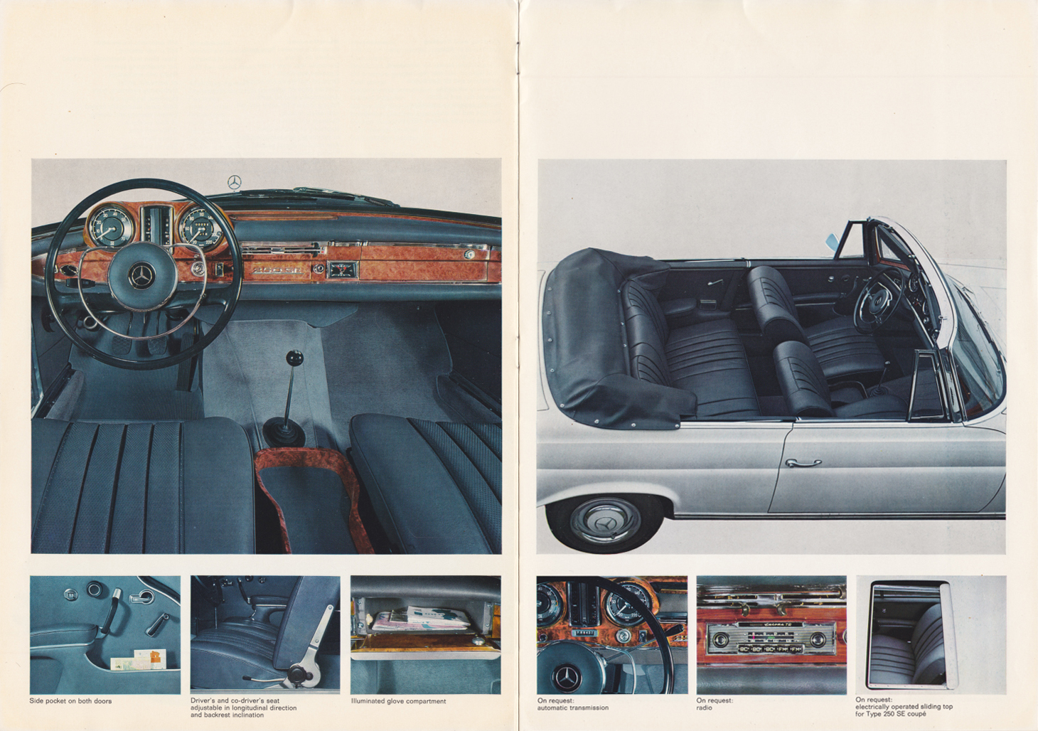 (CATÁLOGO): W111 - 250SE Coupé/Cabriolet - 1967 006