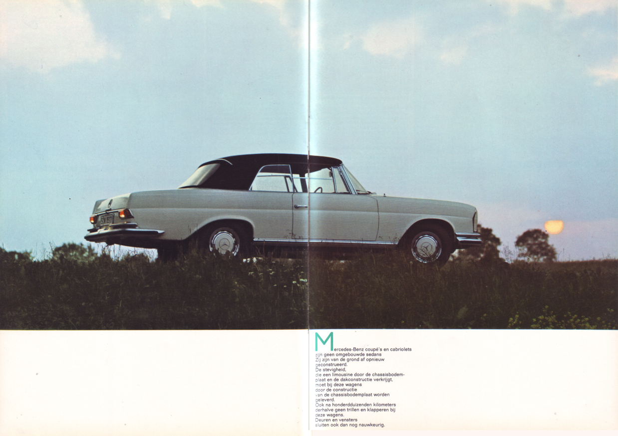 (CATÁLOGO): W111 - 280SE 3.5 Coupé/Cabriolet - 1972 CC011