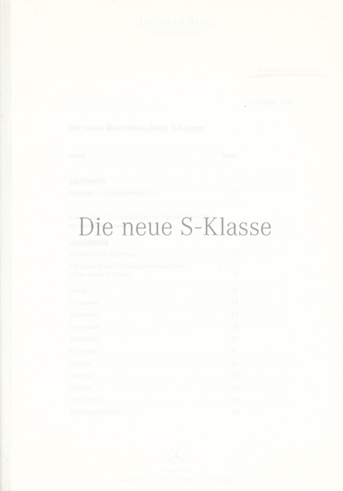 (W220): Press Release 1998 - alemão 0003