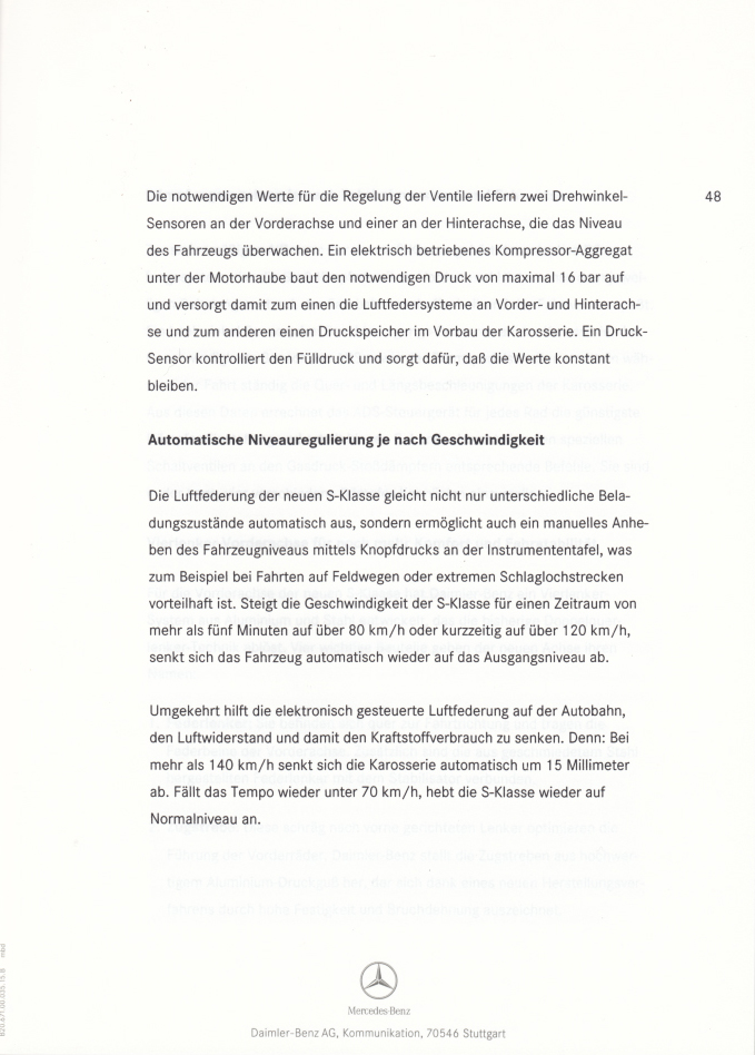(W220): Press Release 1998 - alemão 0059