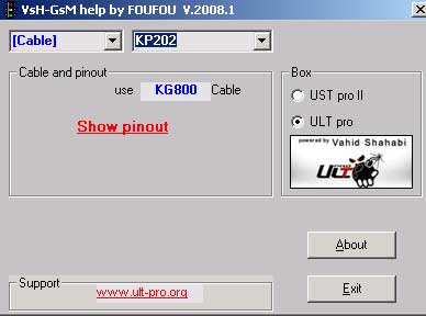 Cable Selector ready Ultpro