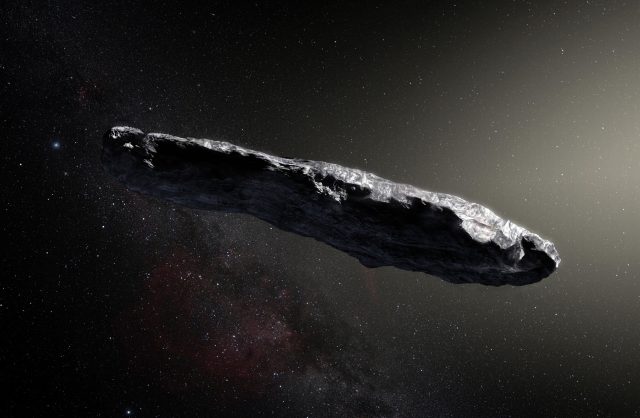 Possível nave alienígena começará a ser estudada amanhã por astrônomos Oumuamua-640x418
