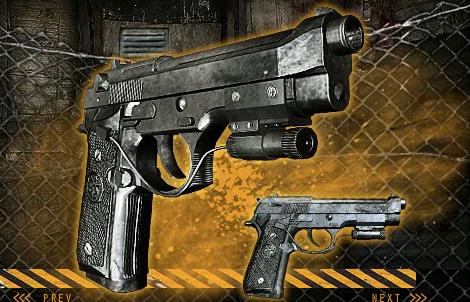 Armamento: RE5_Weapons_M92F