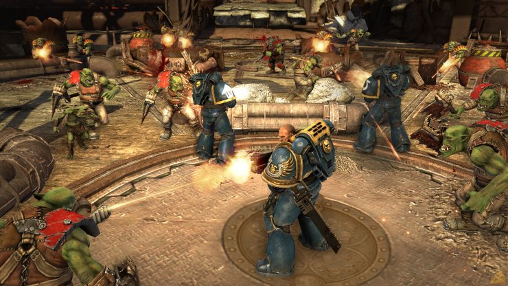 بانفراااد تااااااام لعبة الاكش والقتال الرهيبة Warhammer 40,000 : Space Marine Steam 2011 FULL بحجم 7.6 جيجا على اكثر من سيرفر مباشر  79813_laststand_normal