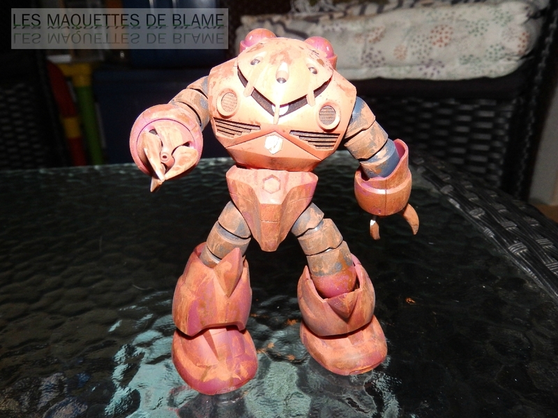 MSM-07S Z'GOK CAMMANDER TYPE  "ABANDONED AND RUST CUSTOM" - BANDAI - 1/144 - MONTAGE RAPIDE 116943970