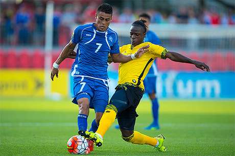 Copa Oro 2015: El Salvador 0 Jamaica 1. Jam-els-1-140715