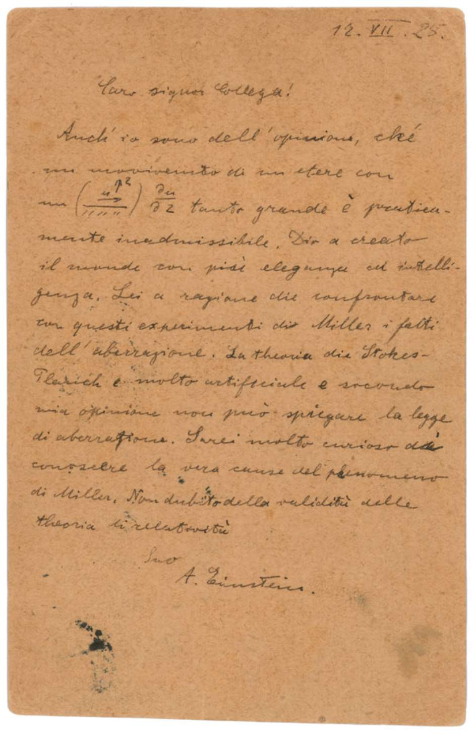 Bíblia com dedicatória de Albert Einstein é vendida por R$ 150 mil Cartaeinsteinleilaorep