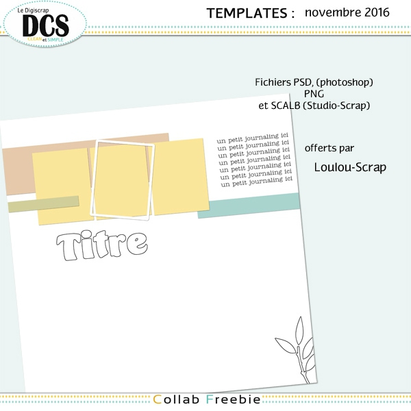 Templates de novembre : Sortie le 10 novembre PV OK - Page 2 112977555