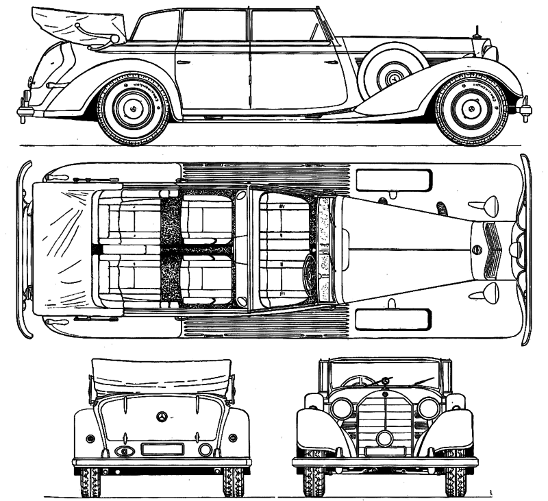 Mercedes 770 w150 : Cabriolet F 110580351