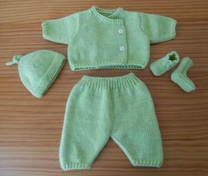 Ensemble tricot pour bébé prématuré taille A,B,C,D 83693809_p